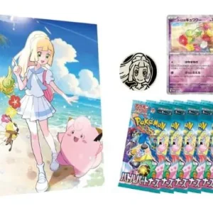 Lillie's File Set Collection Pokemon Japanese Battle Partners