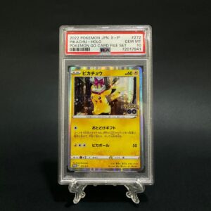 Pikachu Holo Card File Set Promo Japanese Pokemon Go 272/S-P PSA10